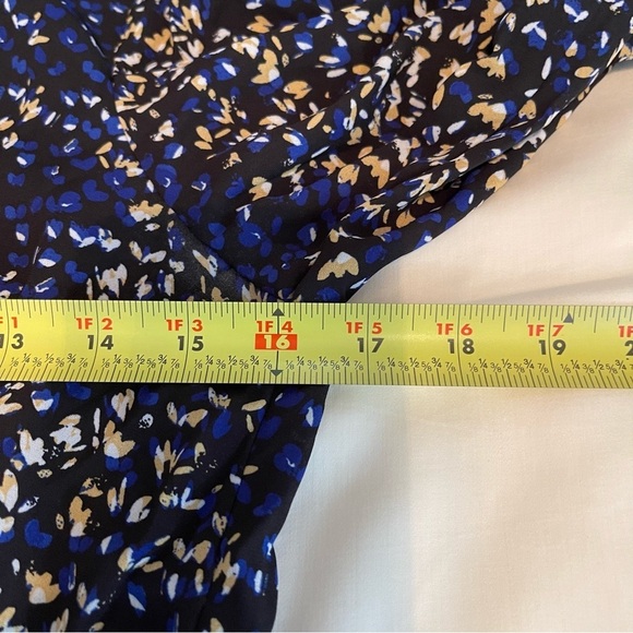 Nanette Lepore Smocked Waist Hi-Lo Midi Dress in Size 12 - Picture 10 of 11